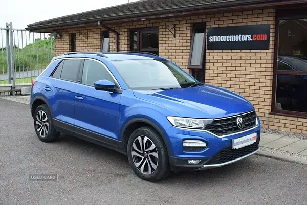 Used VW T-Roc Active 2021 Blue SUV