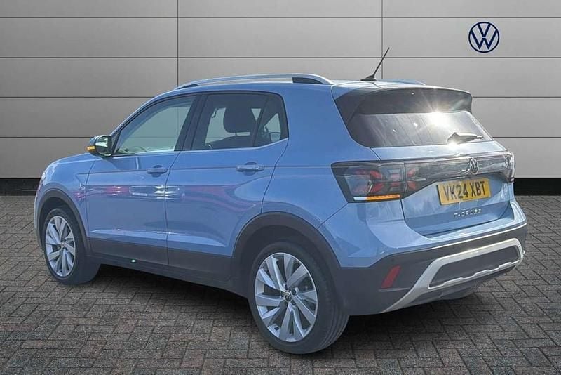 Used VW T-Cross Style 115 HP (84 kW) 2024 Blue SUV