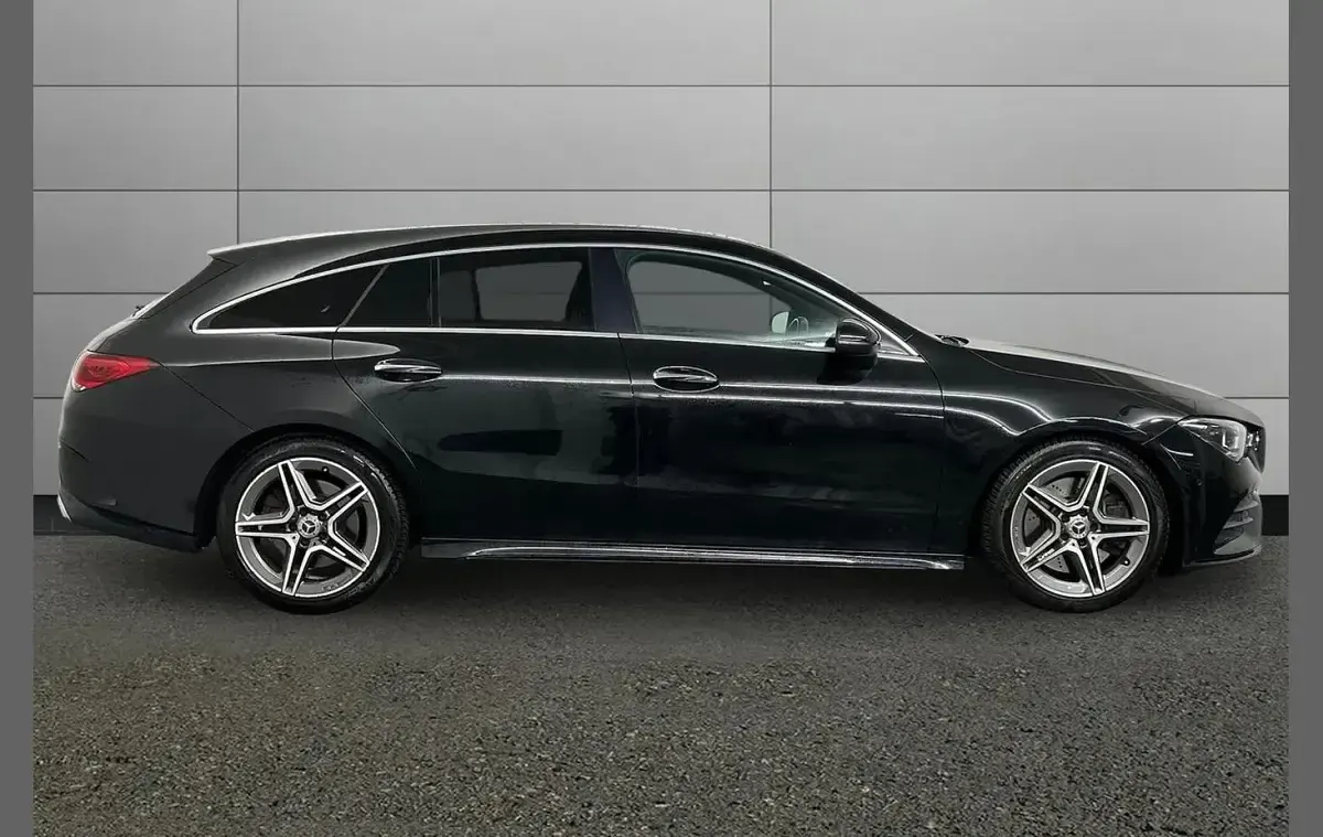 Used Mercedes CLA220 AMG Line Premium 187 HP (137 kW) 2020 Black Coupe
