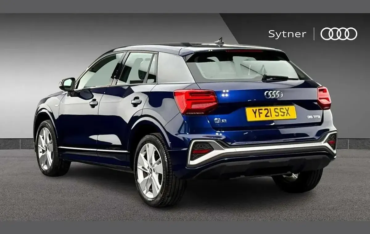 Used Audi Q2 S-Line 147 HP (108 kW) 2021 Blue SUV
