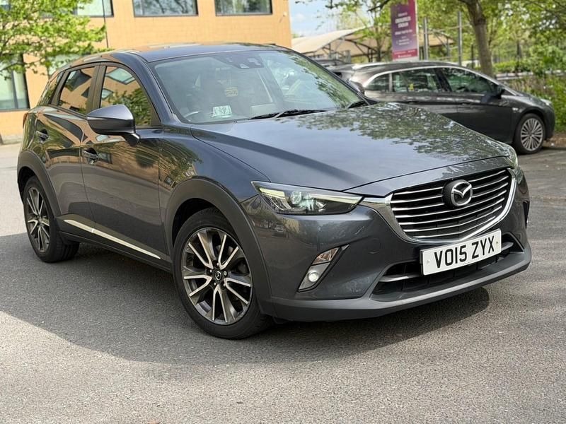 Begagnad Mazda CX-3 Inclusive 105 HK (77 kW) 2015 Grå SUV
