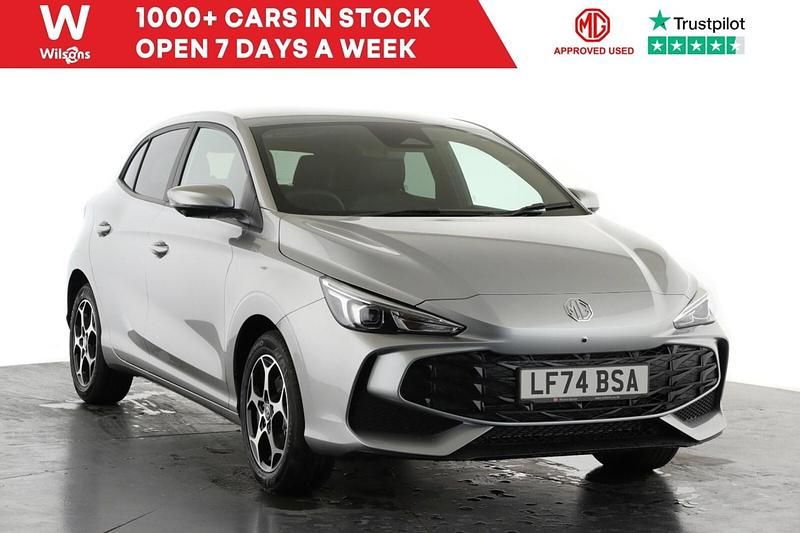 Silver Used 2025 MG MG3 Trophy Hatchback | £17,099 (Good price) - Image 1/4