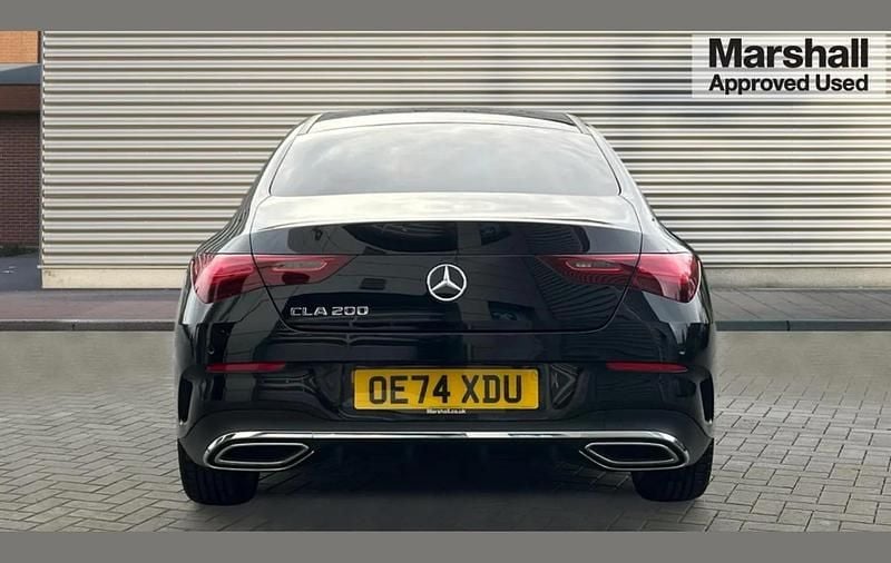 Used Mercedes CLA200 AMG Line Premium 161 HP (118 kW) 2025 Black Coupe