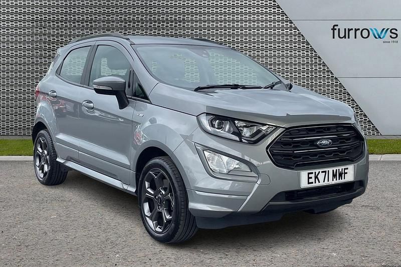 Silver Used 2022 Ford Ecosport ST-Line SUV | £14,390 (Fair price) - Image 1/4