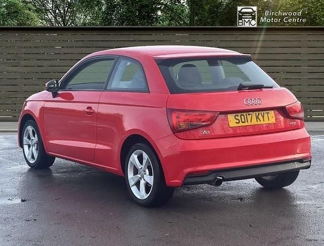 Used Audi A1 Sport 95 HP (69 kW) 2017 Red Hatchback