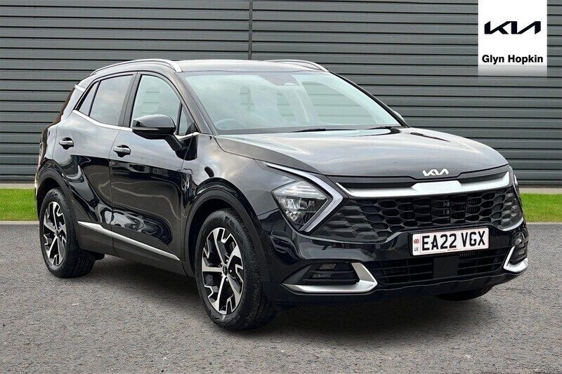 Black Used 2022 Kia Sportage Launch Edition SUV | £20,313 (Good price) - Image 1/4