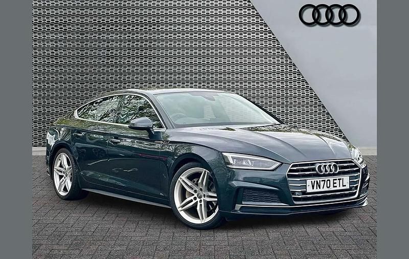 Used Audi A5 Sportback S-Line 187 HP (137 kW) 2020 Grey Hatchback