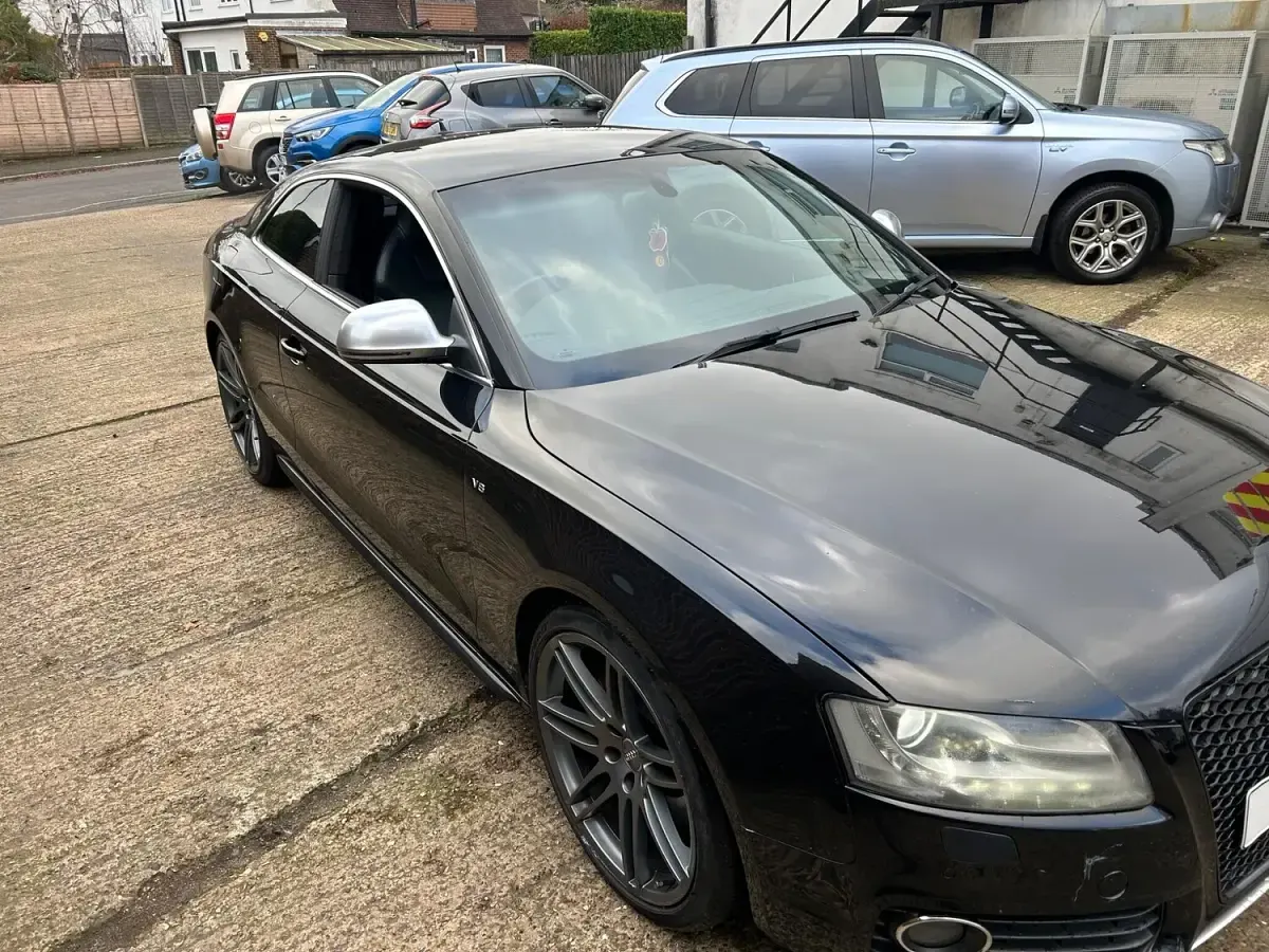 Used Audi S5 354 HP (260 kW) 2008 Black Coupe