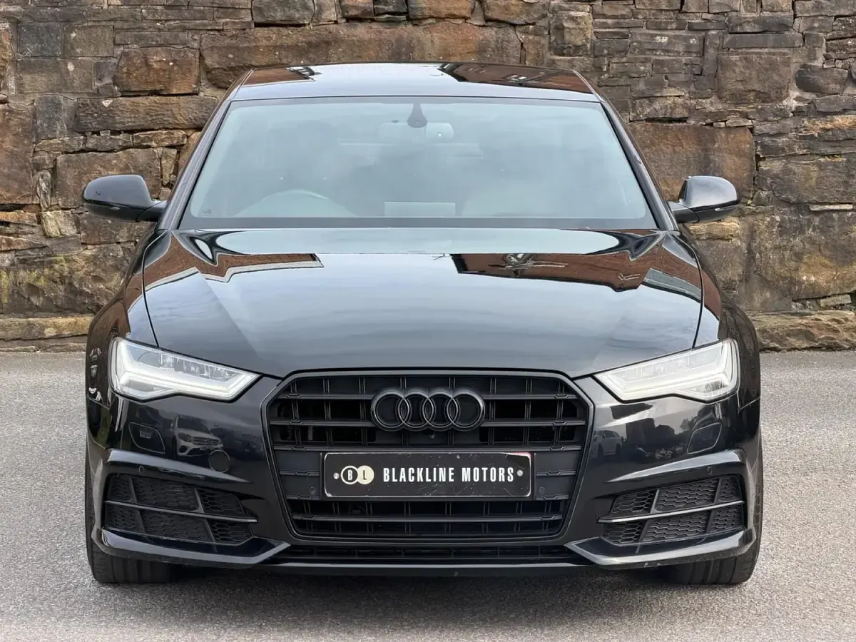 Used Audi A6 Black Edition 190 HP (139 kW) 2017 Black Sedan