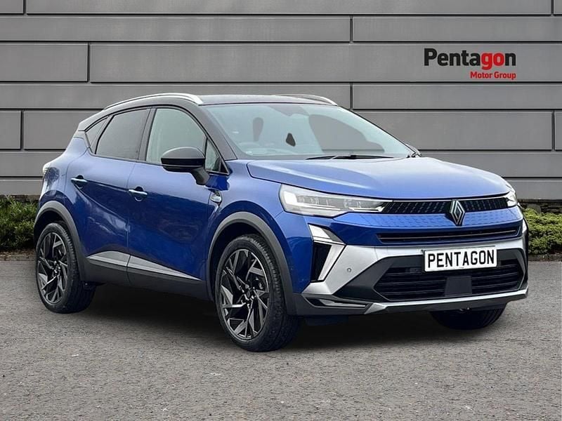 Iron blue with diamond black Used 2025 Renault Captur Esprit Alpine SUV | £26,995 - Image 1/4