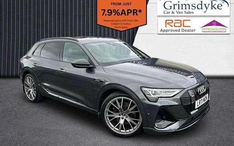 Used Audi e-tron Black Edition 230 kW (313 HP) 2021 Grey SUV