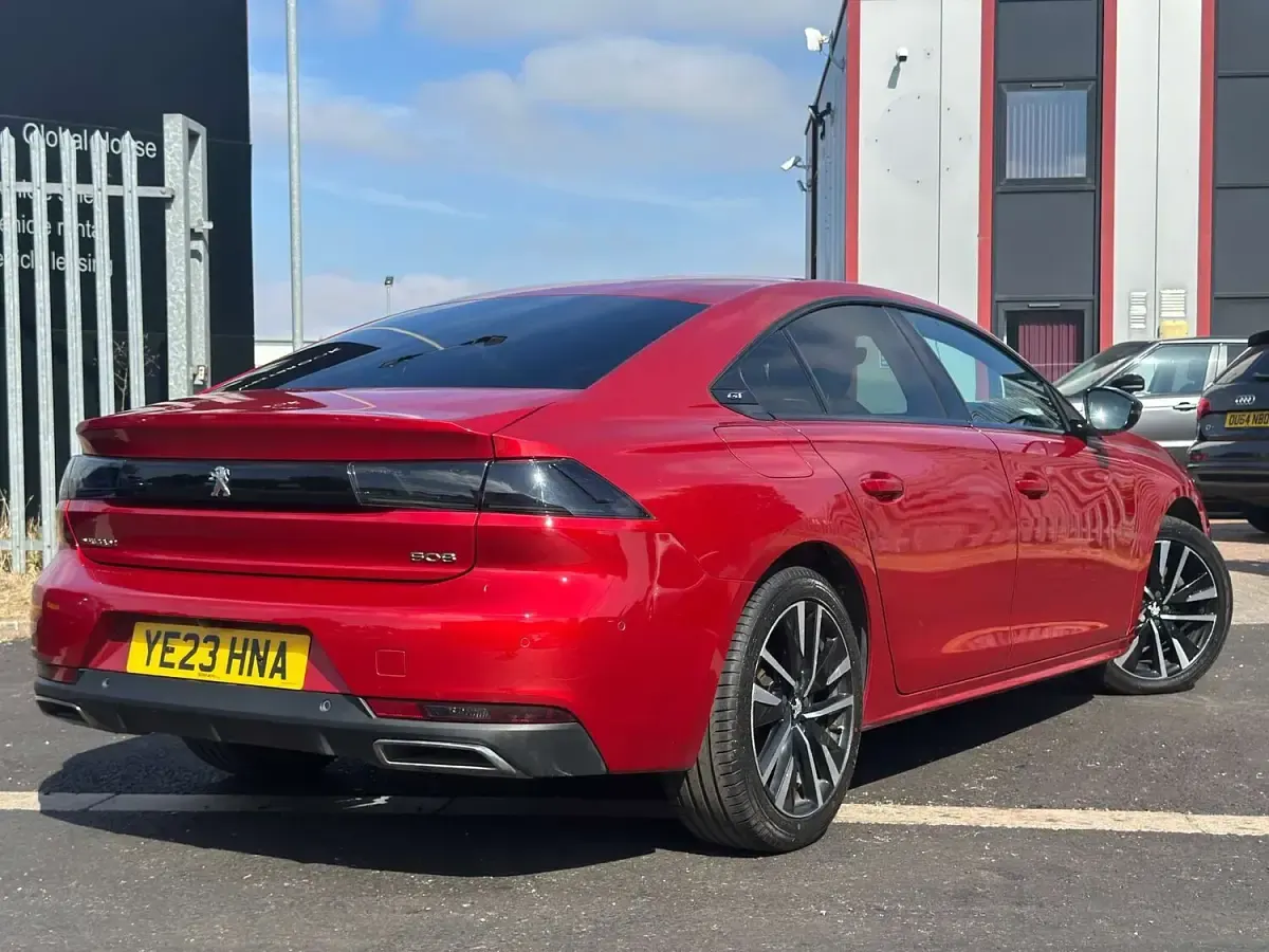 Used Peugeot 508 GT 130 HP (95 kW) 2023 Red Hatchback