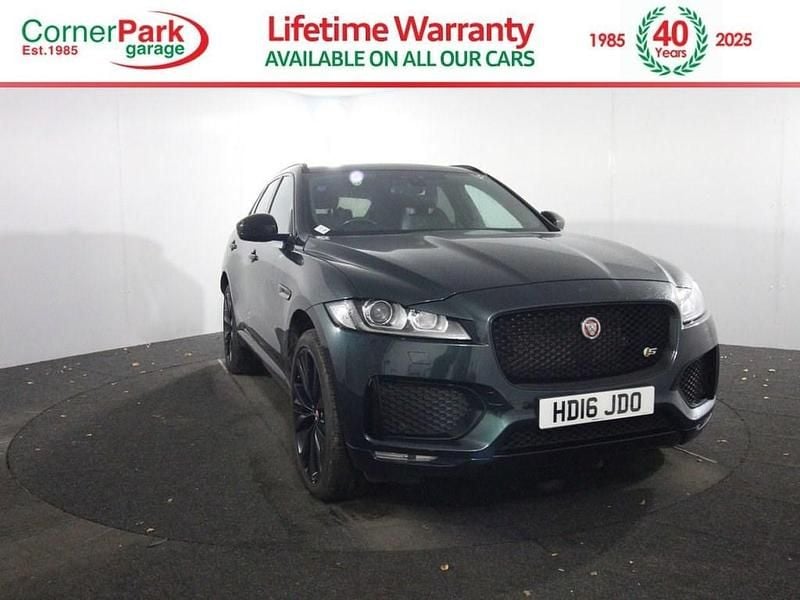 Green Used 2016 Jaguar F-Pace S SUV | £15,999 (Fair price) - Image 1/1