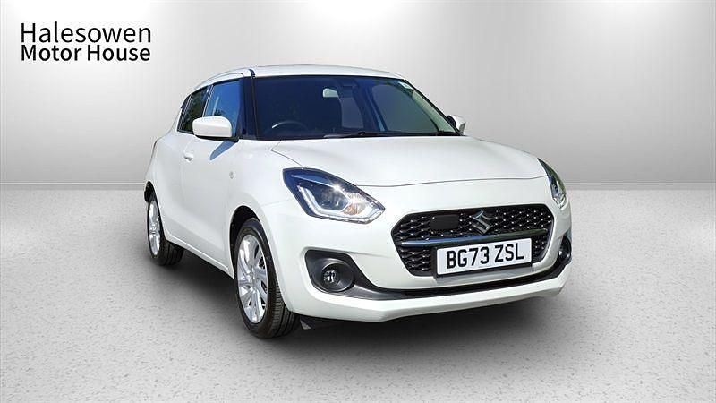 White Used 2023 Suzuki Swift SZ-T Hatchback | £16,500 (Fair price) - Image 1/4