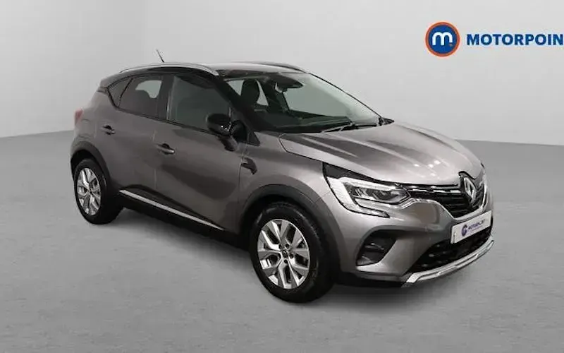 Usado Renault Captur Iconic 91 HP (66 kW) 2021 Cinzento SUV