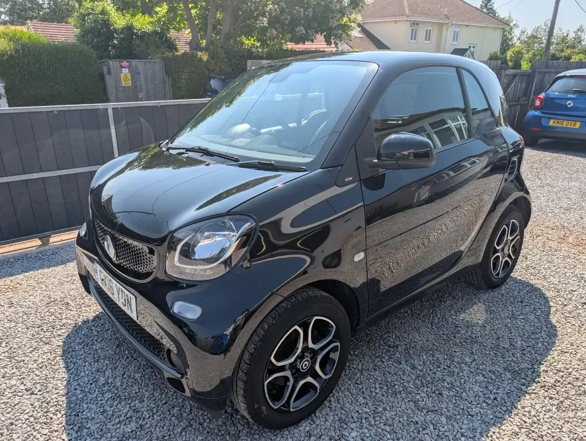 Used Smart ForTwo Coupé Prime 71 HP (52 kW) 2016 Black Coupe
