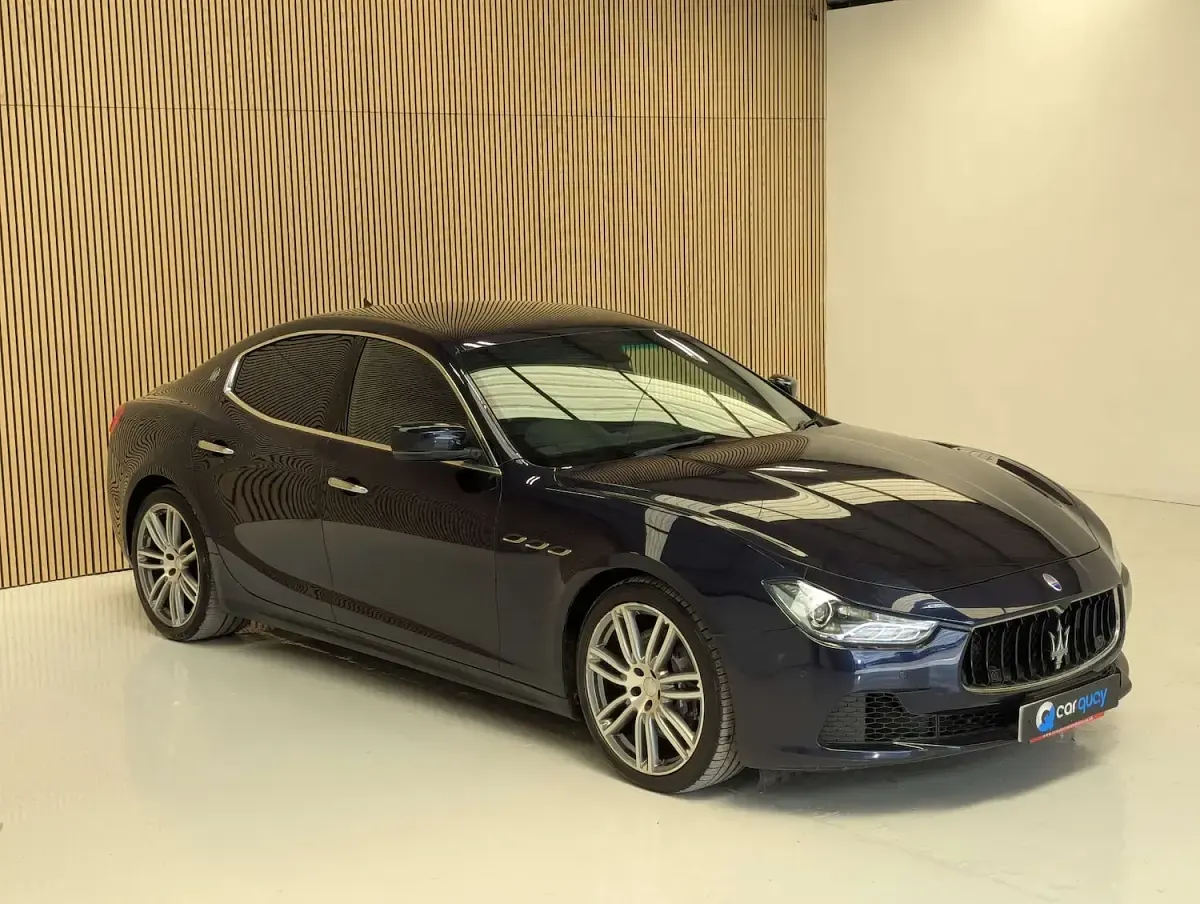 Used Maserati Ghibli 275 HP (202 kW) 2015 Blue Sedan