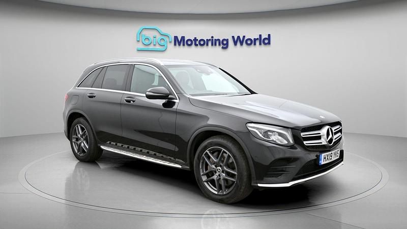 Used Mercedes GLC220 AMG line 170 HP (125 kW) 2018 Black Estate