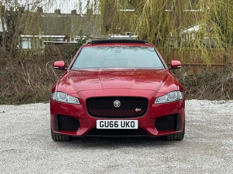 Used Jaguar XF S 2016 Red Sedan