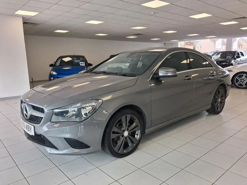 Used Mercedes CLA220 177 HP (130 kW) 2015 Grey Coupe