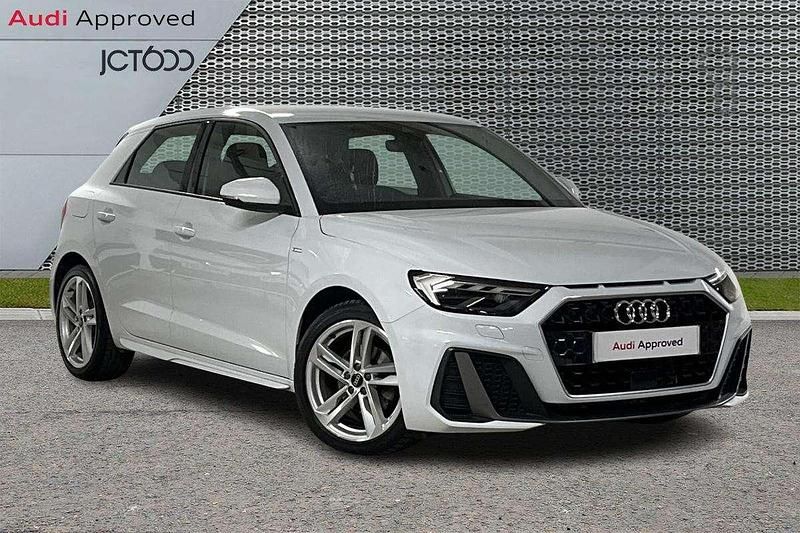 White Used 2022 Audi A1 S-Line Hatchback | £21,331 (Fair price) - Image 1/4