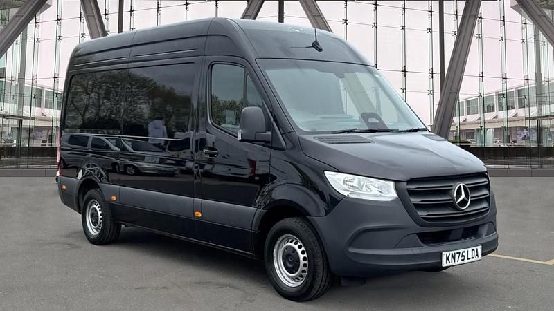 Begagnad Mercedes Sprinter 150 HK (110 kW) 2025 Svart Van