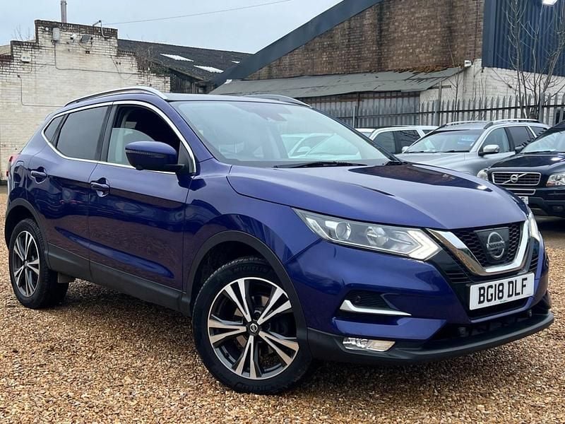 Used Nissan Qashqai N-Connecta 110 HP (80 kW) 2018 Blue SUV