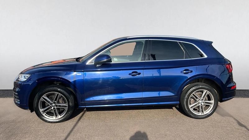 Used Audi Q5 S-Line 190 HP (139 kW) 2017 Blue SUV