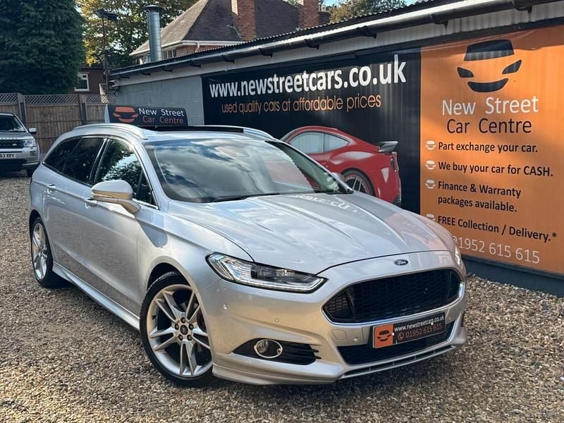 Silver Used 2016 Ford Mondeo Titanium Estate | £10,184 (Fair price) - Image 1/3