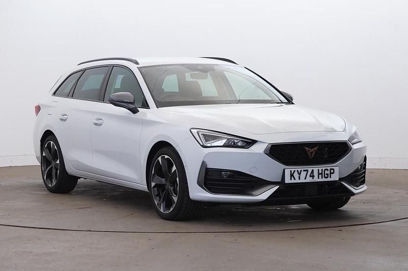 White Used 2024 Cupra Leon Estate | £21,780 (Fair price) - Image 1/4