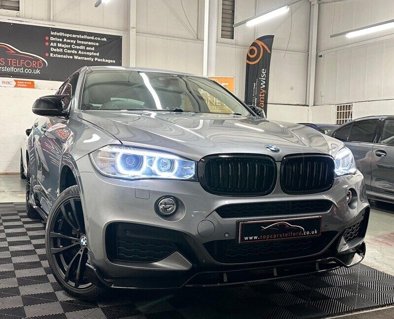 Grey Used 2019 BMW X6 M Sport SUV | £21,495 (Fair price) - Image 1/3