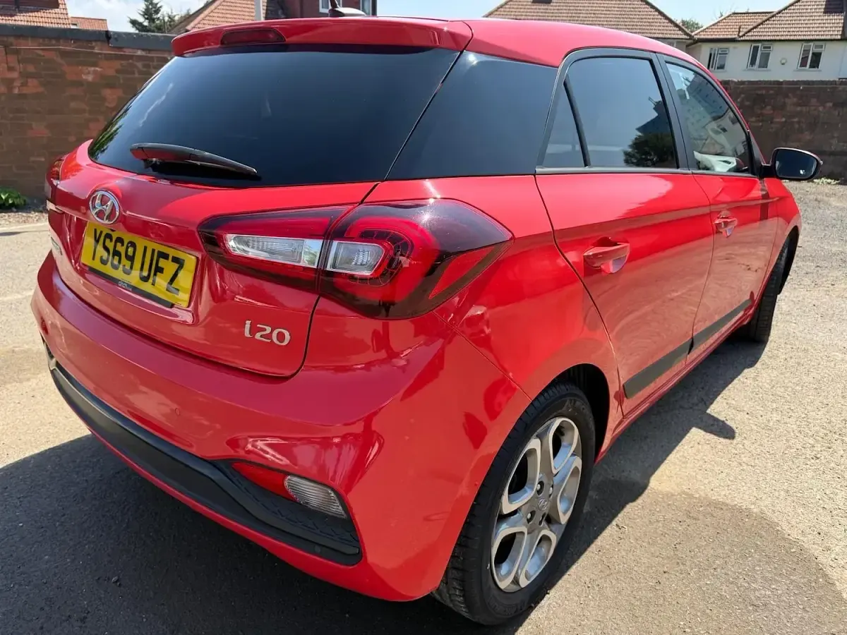 Used Hyundai i20 Premium 2019 Red Hatchback