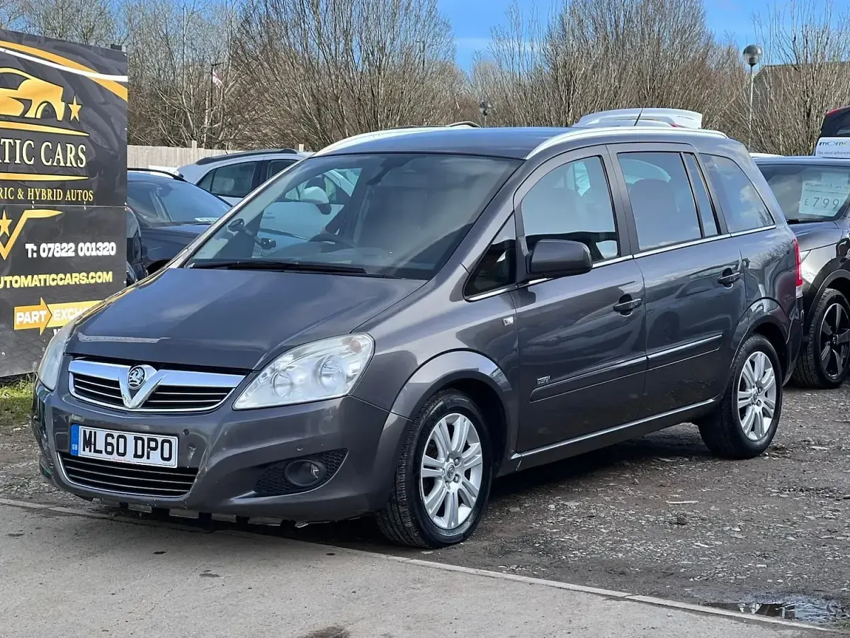 Used Vauxhall Zafira Design Edition 2010 Grey MPV