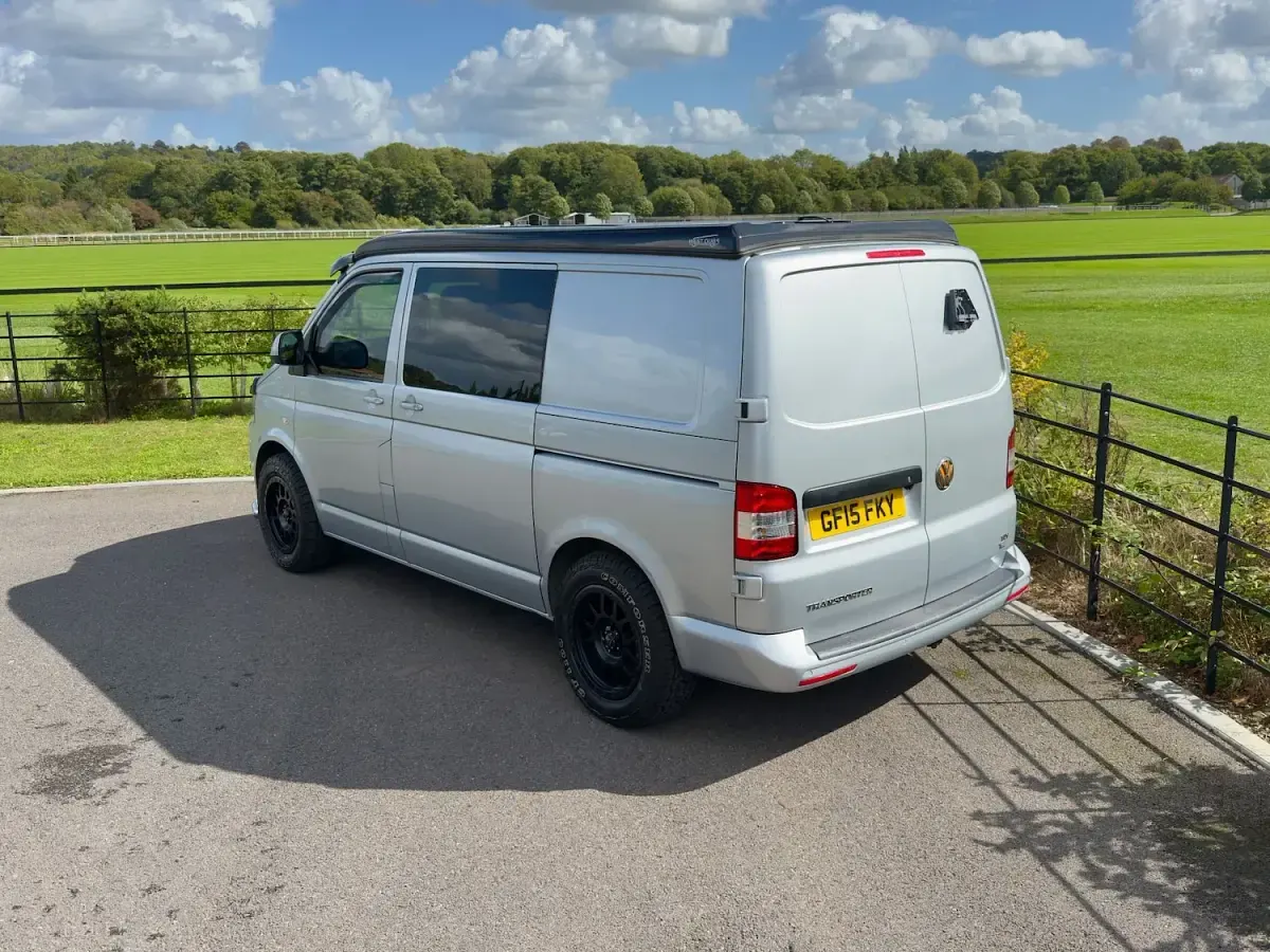 Used VW T5 Highline 102 HP (75 kW) 2015 Silver Van