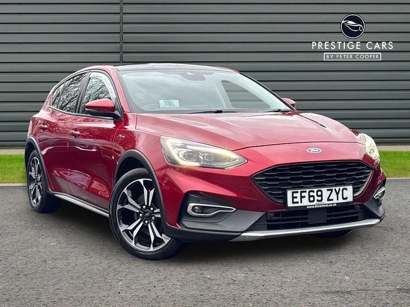 Red Used 2020 Ford Focus Active X Hatchback | £12,991 (Fair price) - Image 1/4