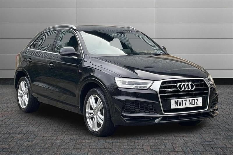 Used Audi Q3 S-Line 150 HP (110 kW) 2017 Black SUV
