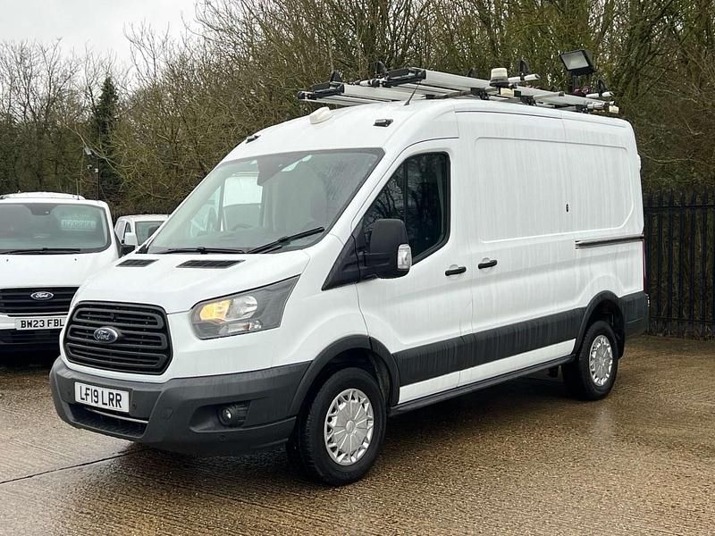 Used Ford Transit 130 HP (95 kW) 2019 White Van