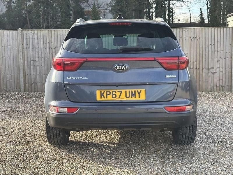 Used Kia Sportage 114 HP (83 kW) 2017 Blue SUV