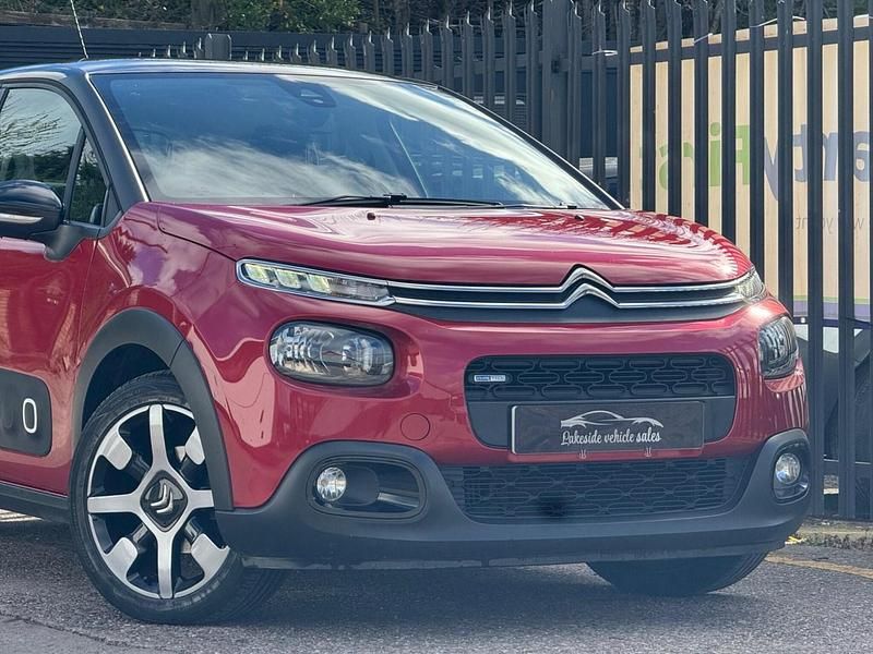 Used Citroën C3 Feel 2017 Red Hatchback