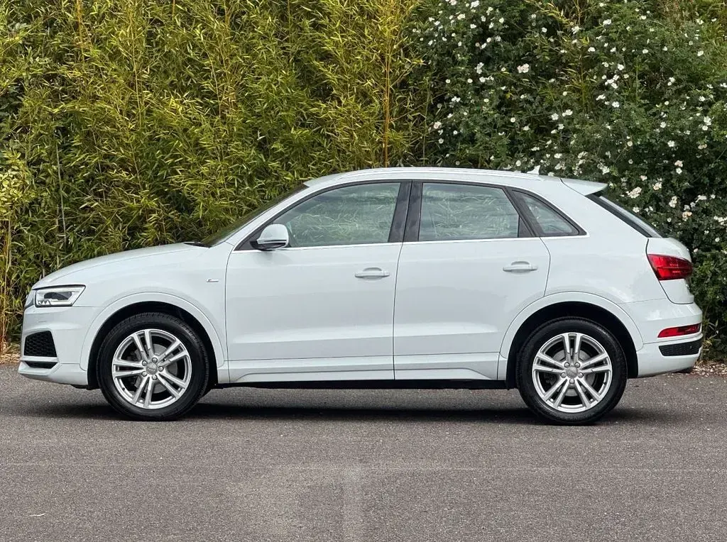 Used Audi Q3 S-Line 184 HP (135 kW) 2017 White SUV