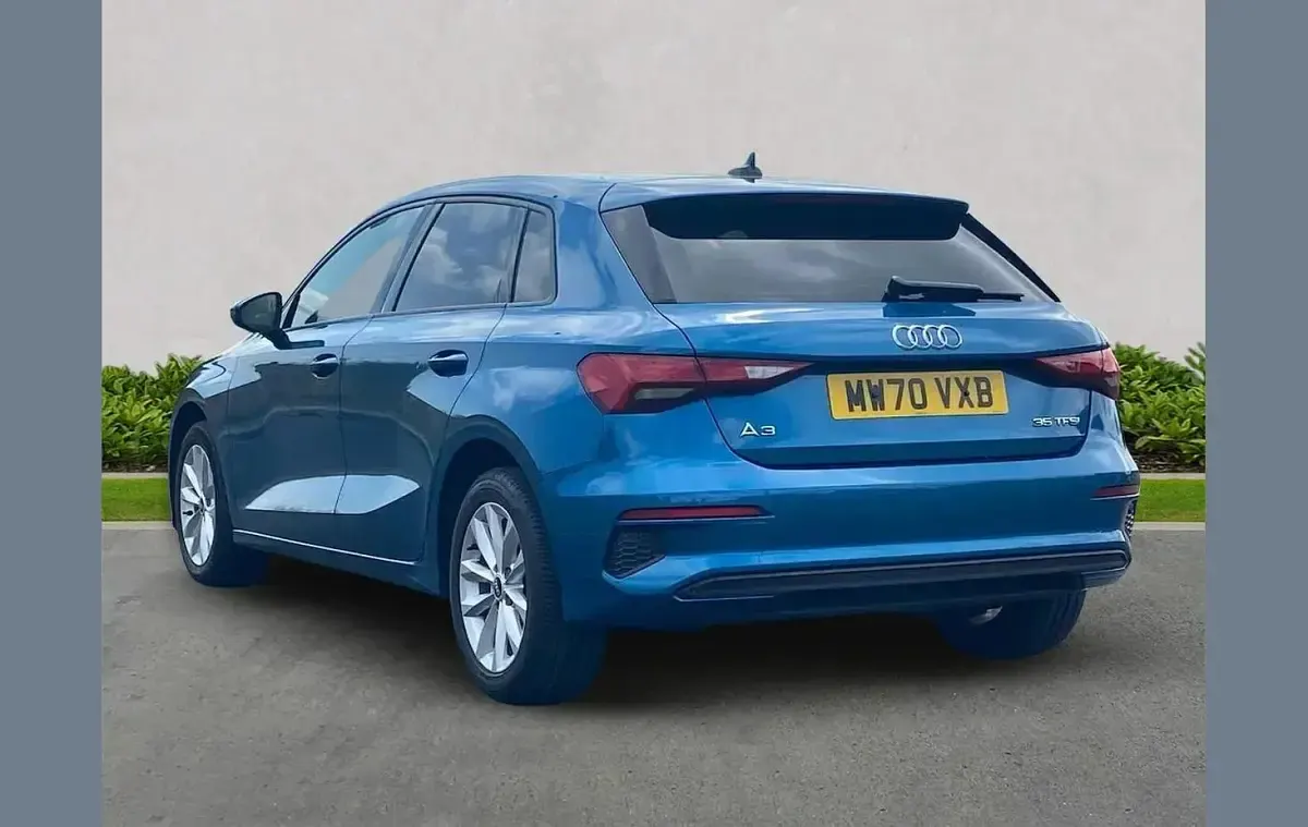 Used Audi A3 Advanced 147 HP (108 kW) 2020 Blue Sedan