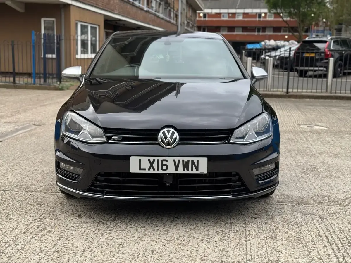 Used VW Golf VII R-line 2016 Black Hatchback