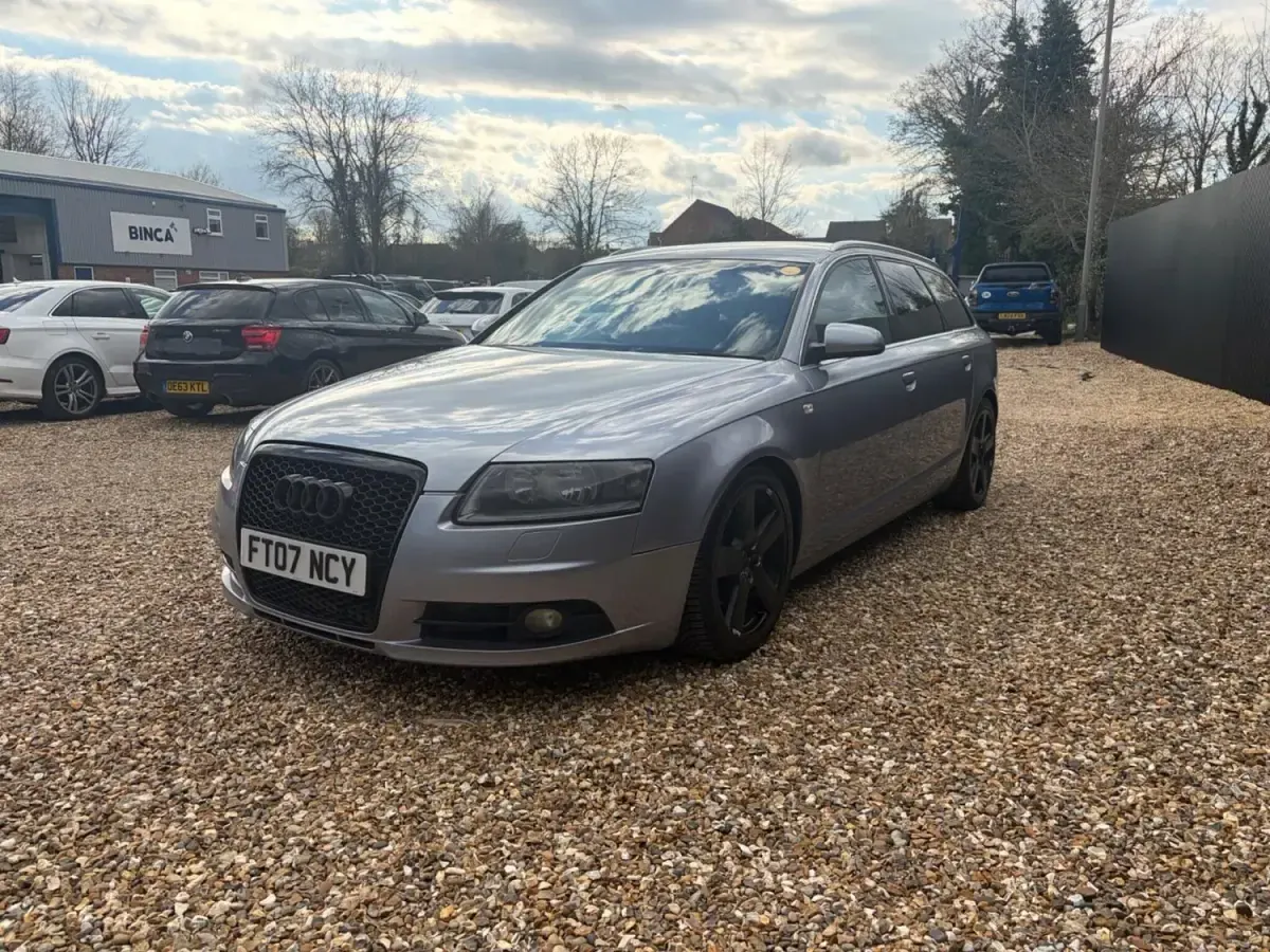 Usado Audi A6 S-Line 140 HP (102 kW) 2007 Prateado Carrinha
