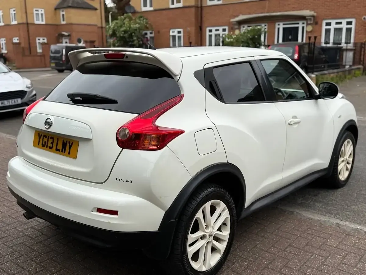 Begagnad Nissan Juke Acenta 117 HK (86 kW) 2013 Vit SUV