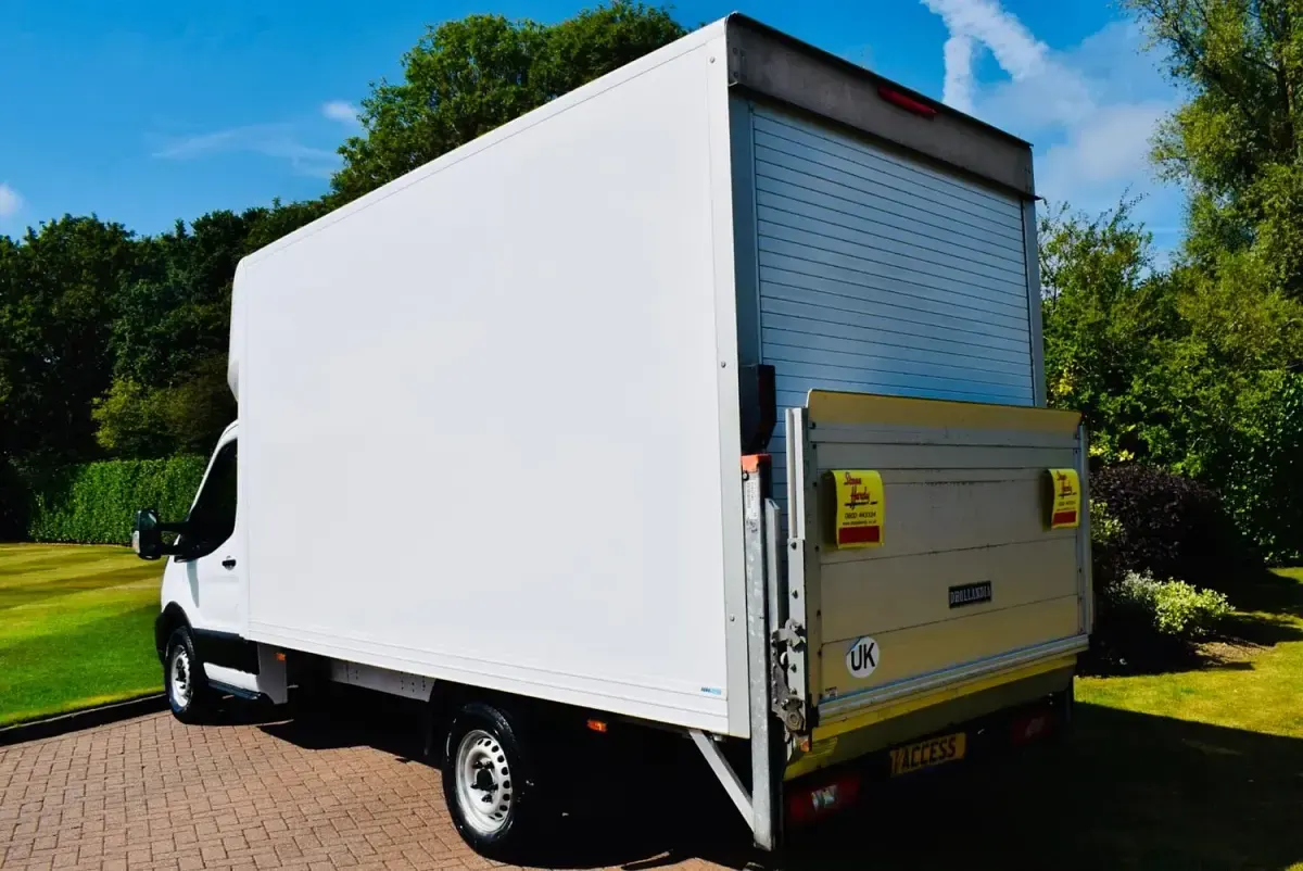 Used Ford Transit S 130 HP (95 kW) 2021 White Cabriolet