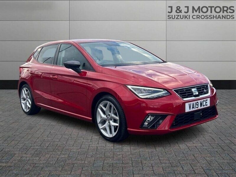 Red Used 2019 Seat Ibiza FR Hatchback | £12,495 (Fair price) - Image 1/4
