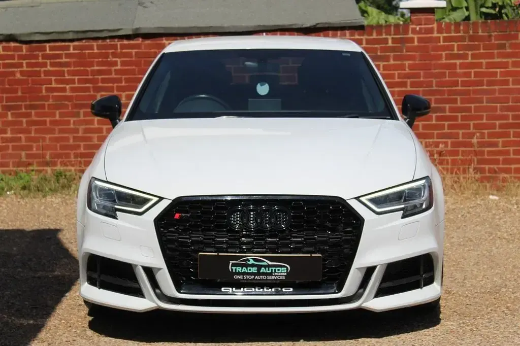 Used Audi S3 Sportback Black Edition 2018 White Hatchback