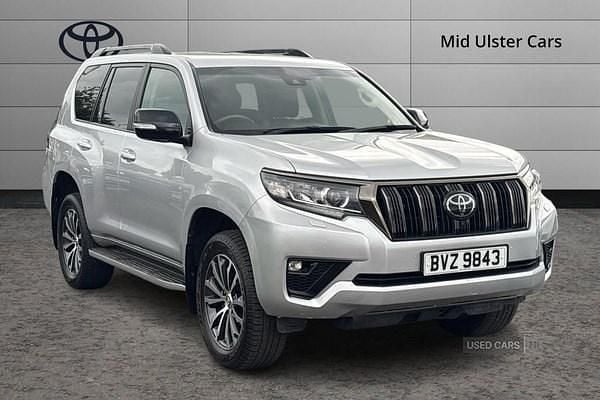 Silver Used 2022 Toyota Land Cruiser SUV | £48,995 (Fair price) - Image 1/4