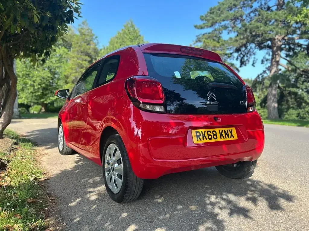 Used Citroën C1 Feel 2018 Red Hatchback