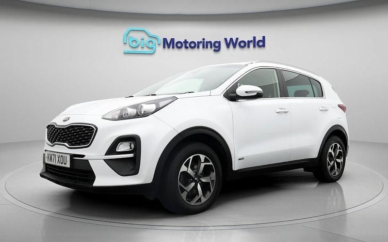Used Kia Sportage 177 HP (130 kW) 2021 White SUV